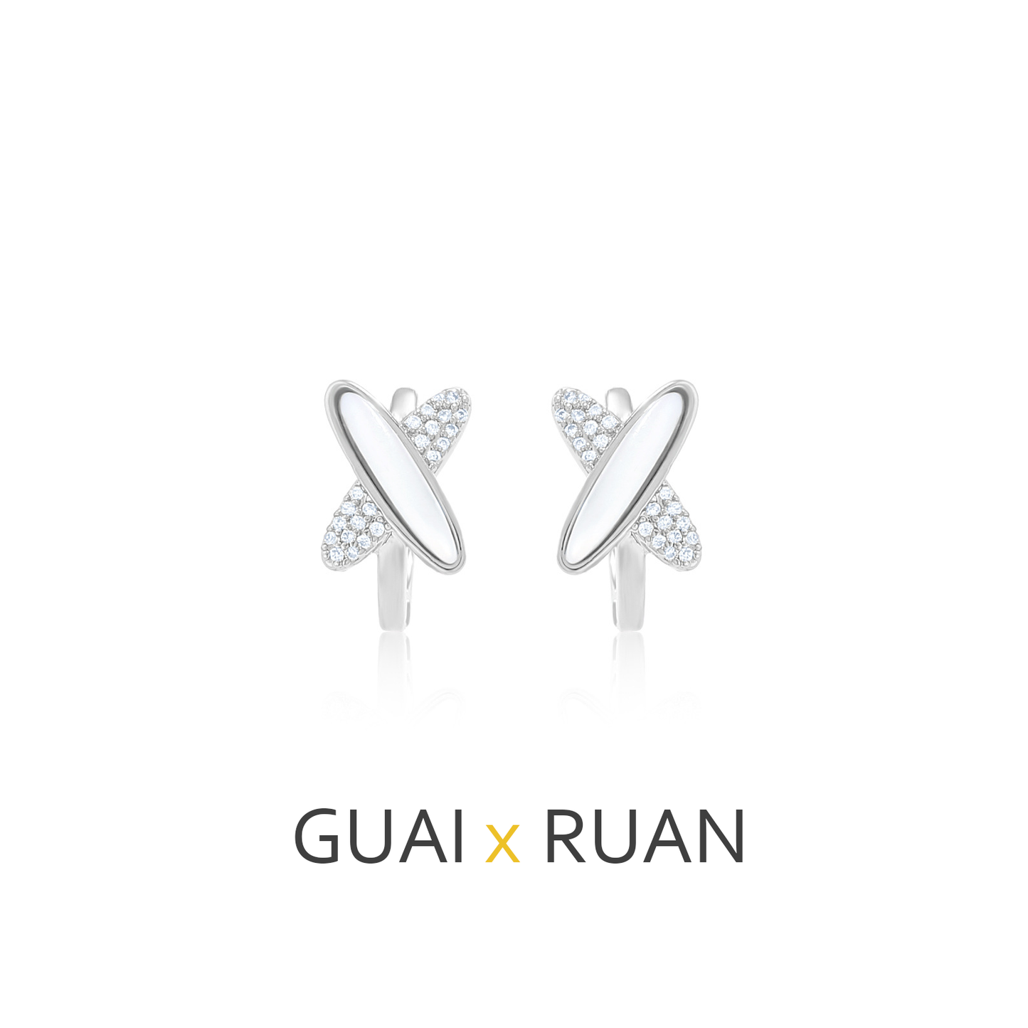G&R Elegant Stud Earrings925Earrings high-end summer earrings