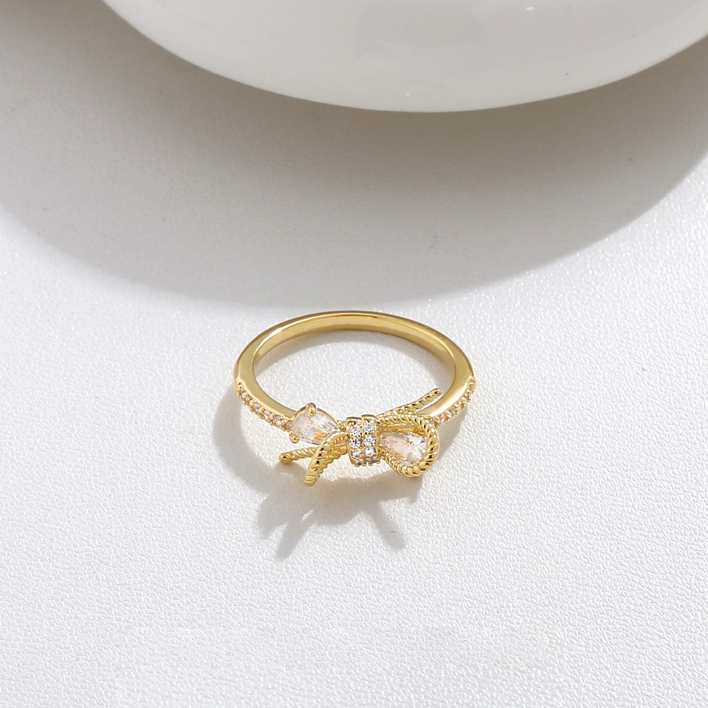 G&R Closed Ring Elegant Ring for Women Niche High-end925Silver Index Finger Ring