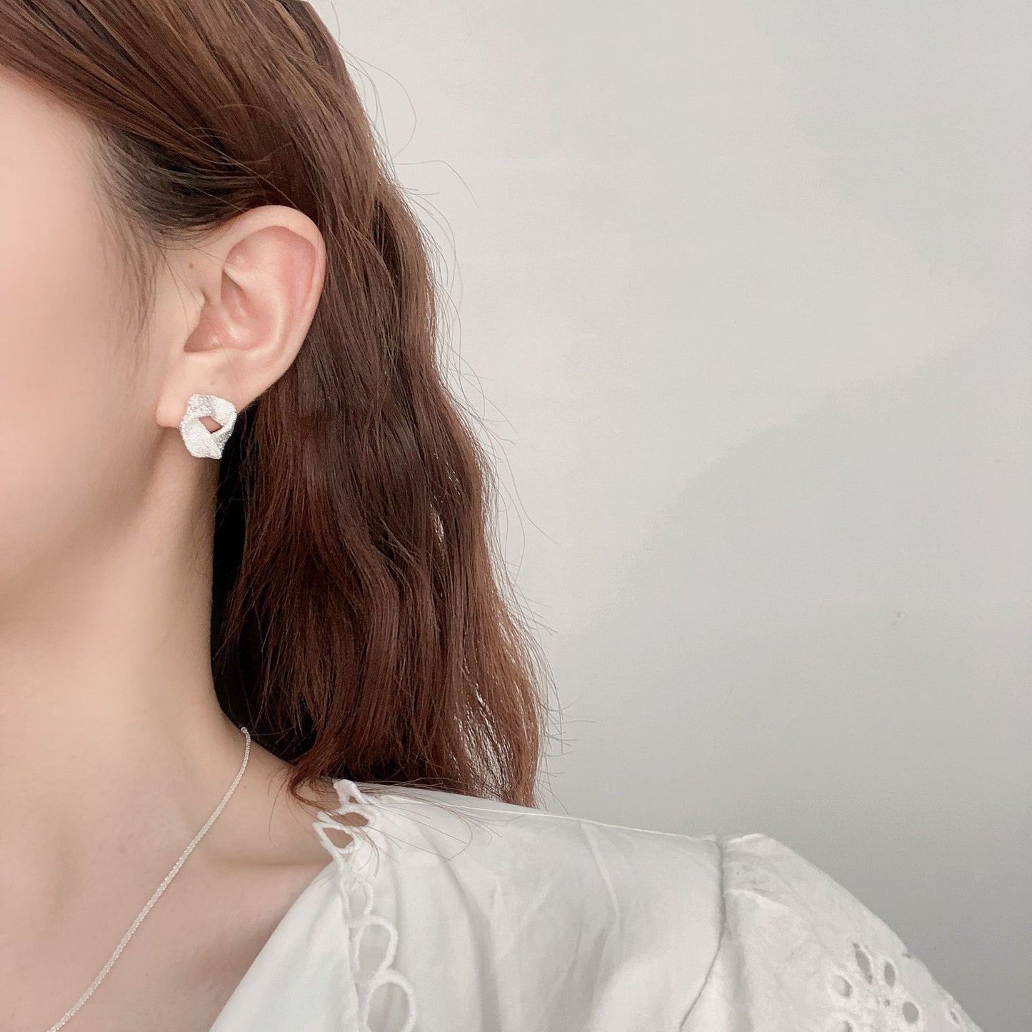 G&R Minimalist Style Triangle Pure Silver Earrings for Women s925Silver