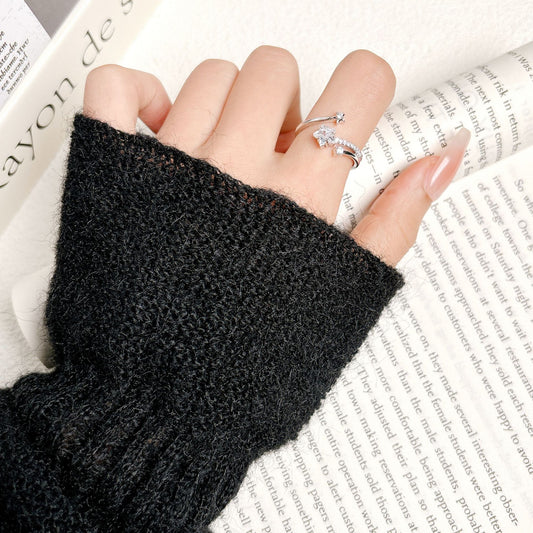 G&R Adjustable Open Ring Non-Fading Personality Ring925Silver Index Finger Ring