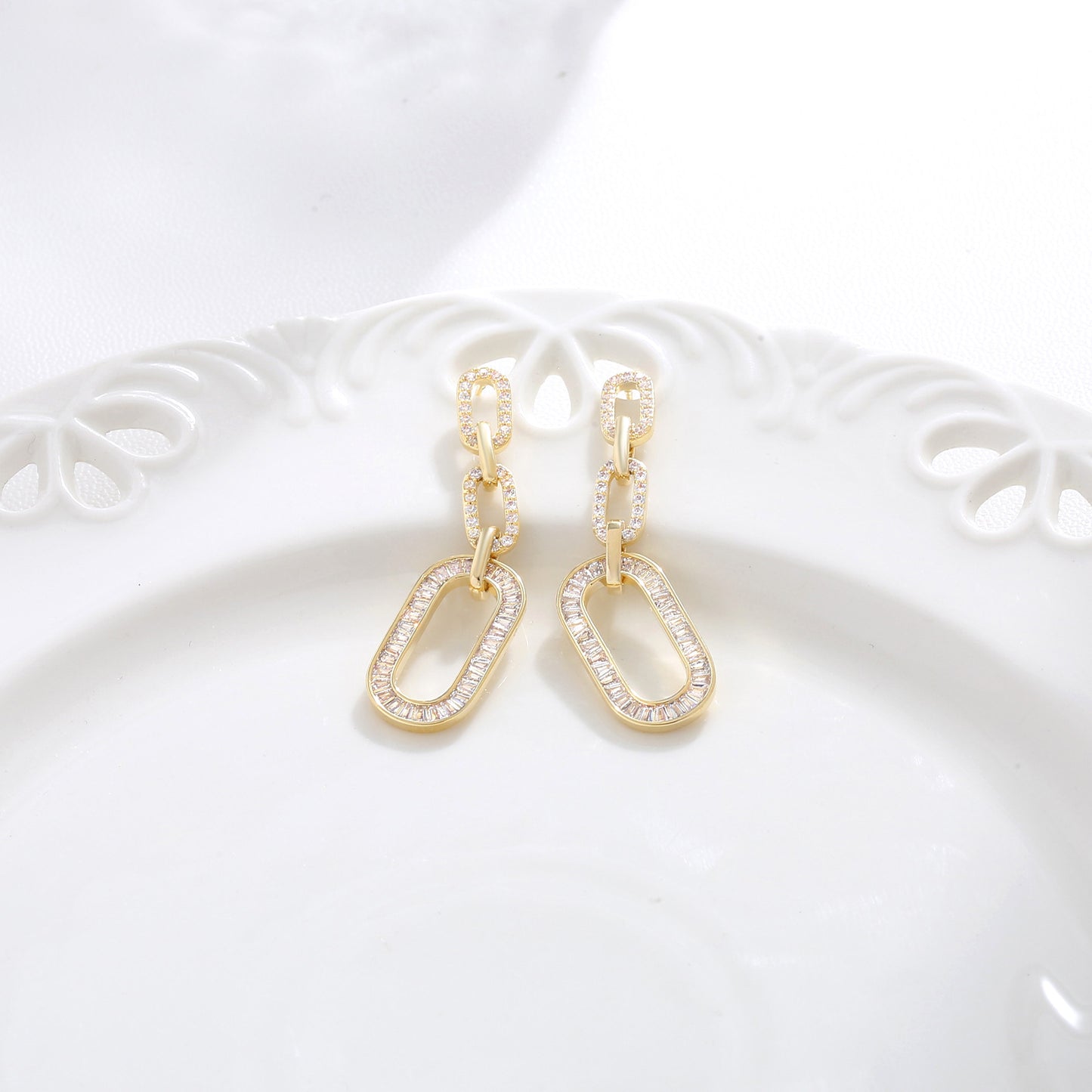 G&R Earrings with Elegant Long Tassels925Silver earrings