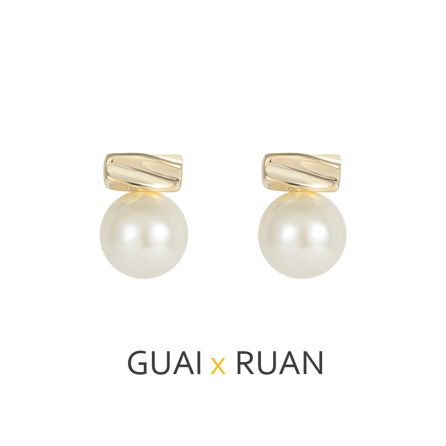 G&R Light Luxury Style Earrings925Silver Needle Earrings Niche High-End Feel Earrings