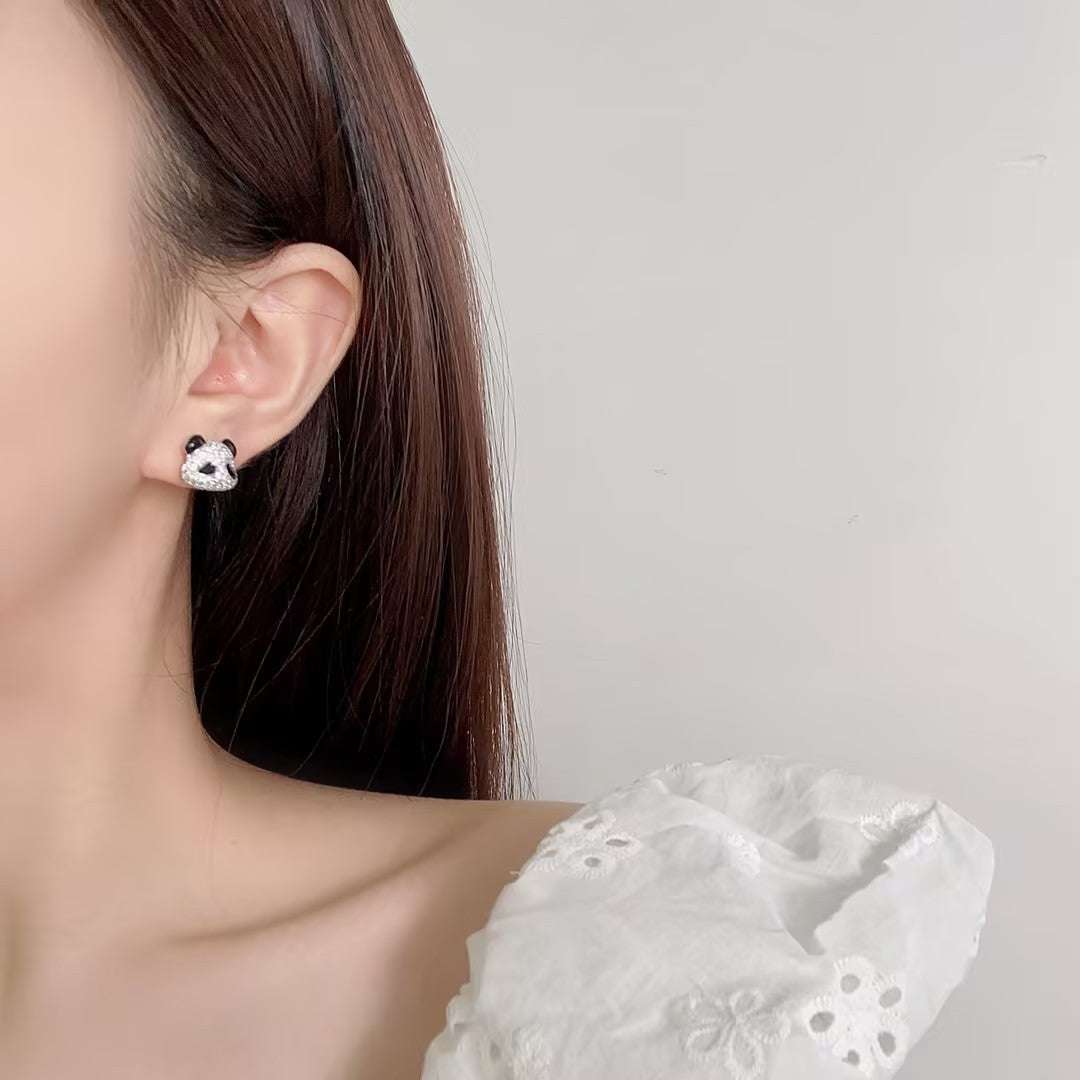 G&R Silver Stud Earrings925Earrings Light Luxury High-end Design Sense Niche Earrings for Women