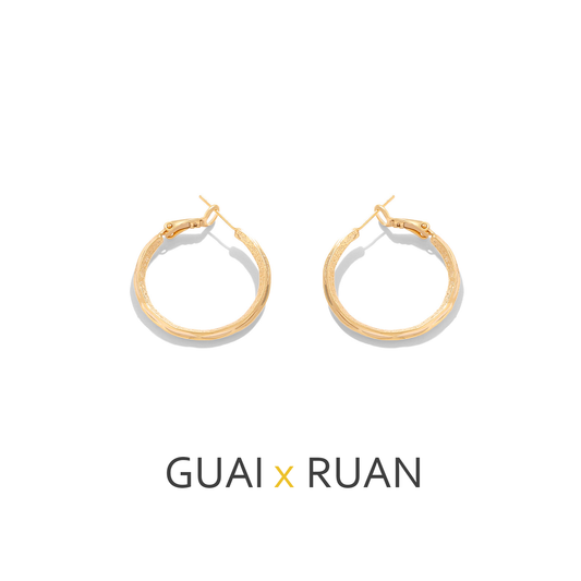 G&R Large Hoop Earrings925Silver Earrings