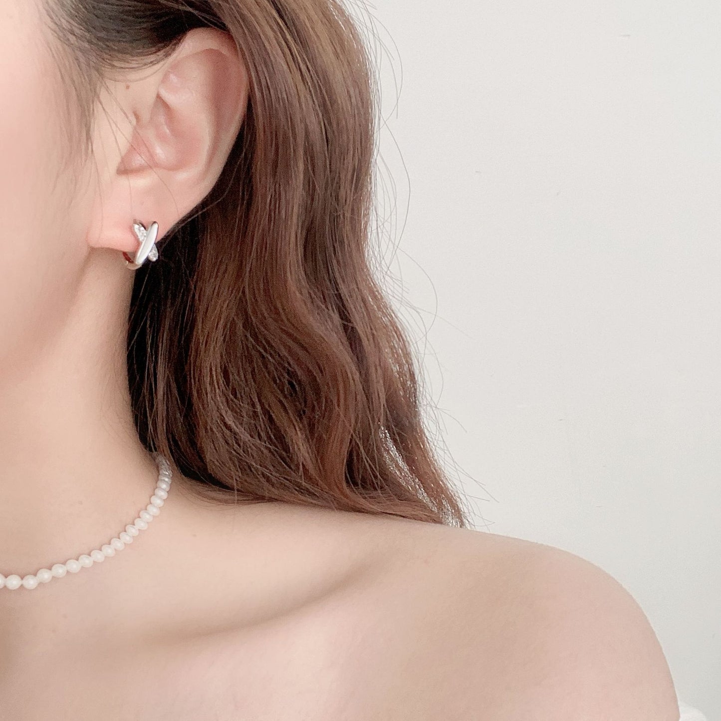 G&R Elegant Stud Earrings925Earrings high-end summer earrings
