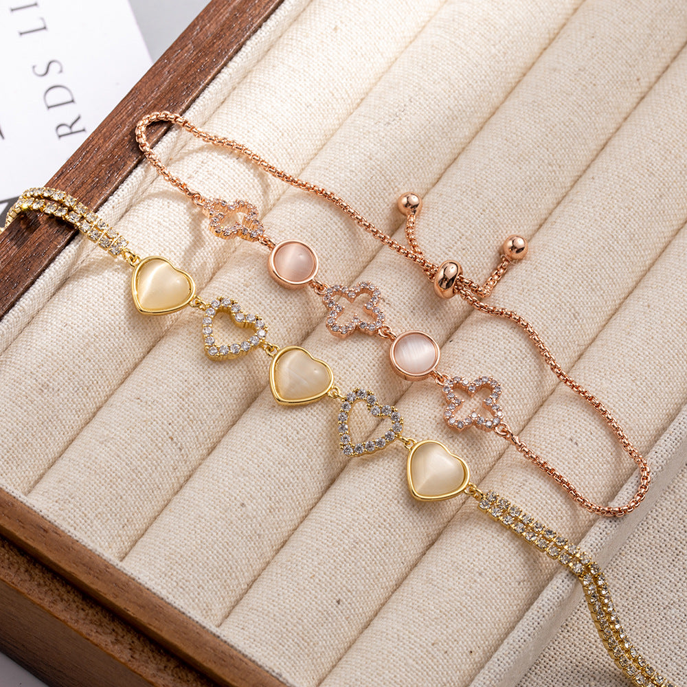 G&R Bracelet for Women Versatile High-End Feel Bracelet925Jewelry