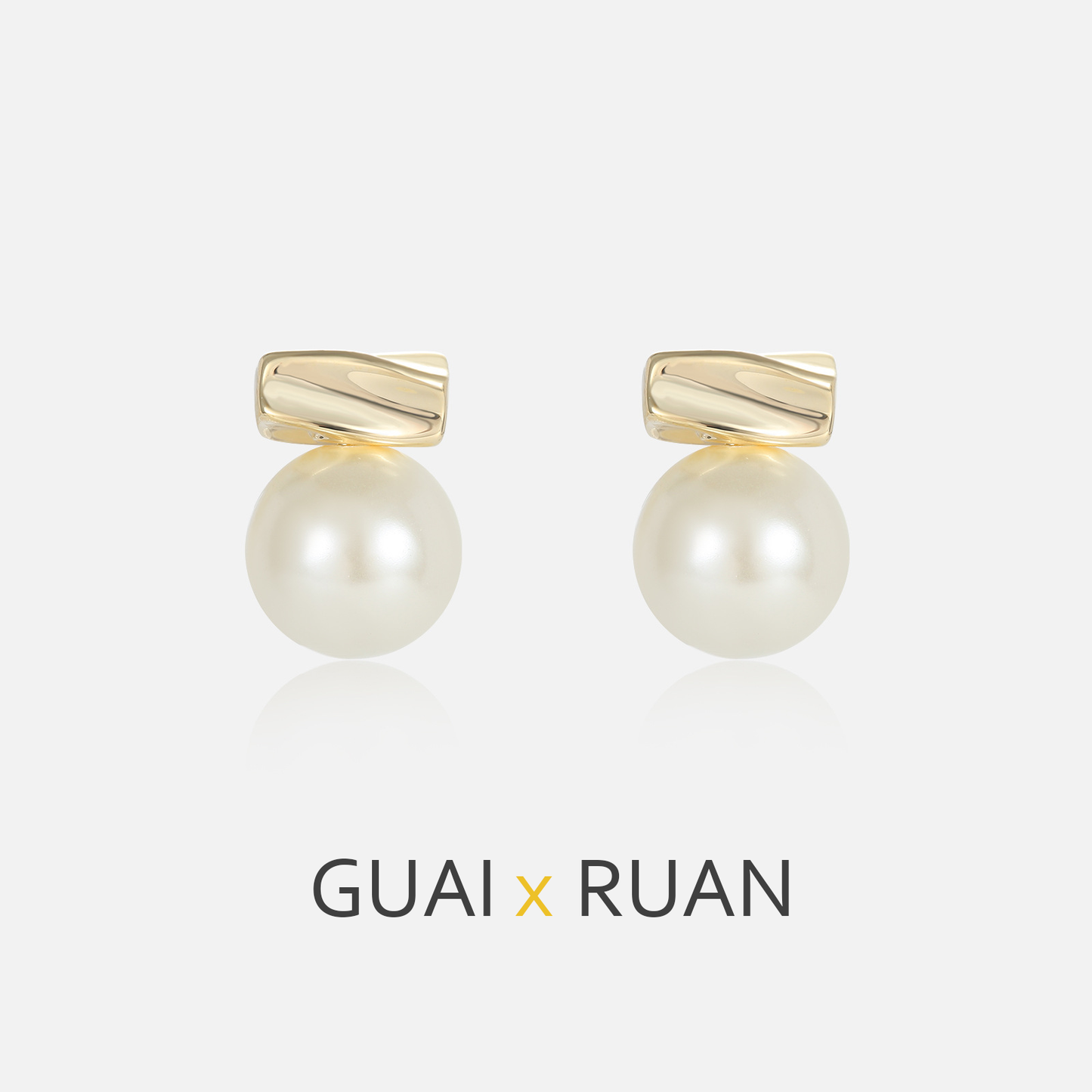 G&R Light Luxury Style Earrings925Silver Needle Earrings Niche High-End Feel Earrings