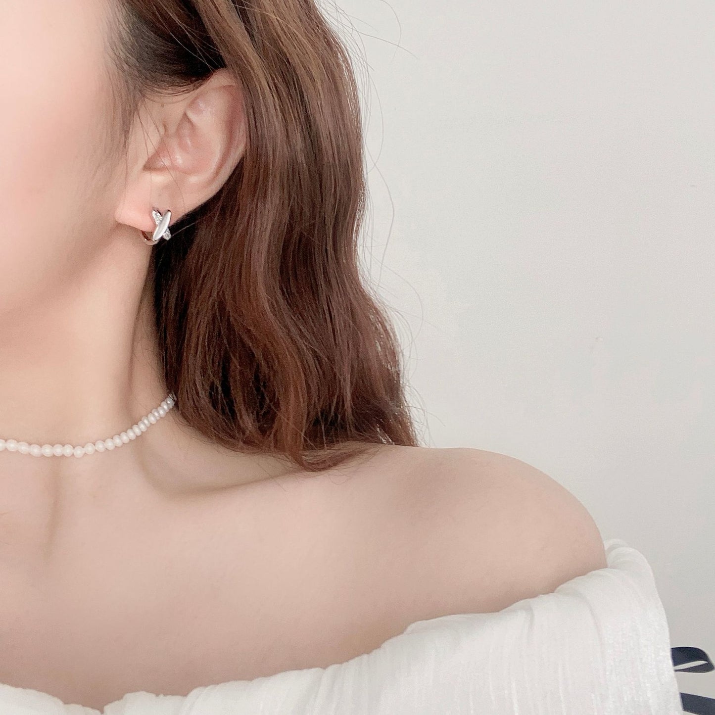 G&R Elegant Stud Earrings925Earrings high-end summer earrings
