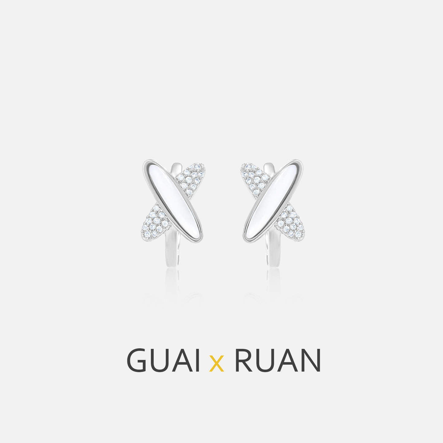 G&R Elegant Stud Earrings925Earrings high-end summer earrings