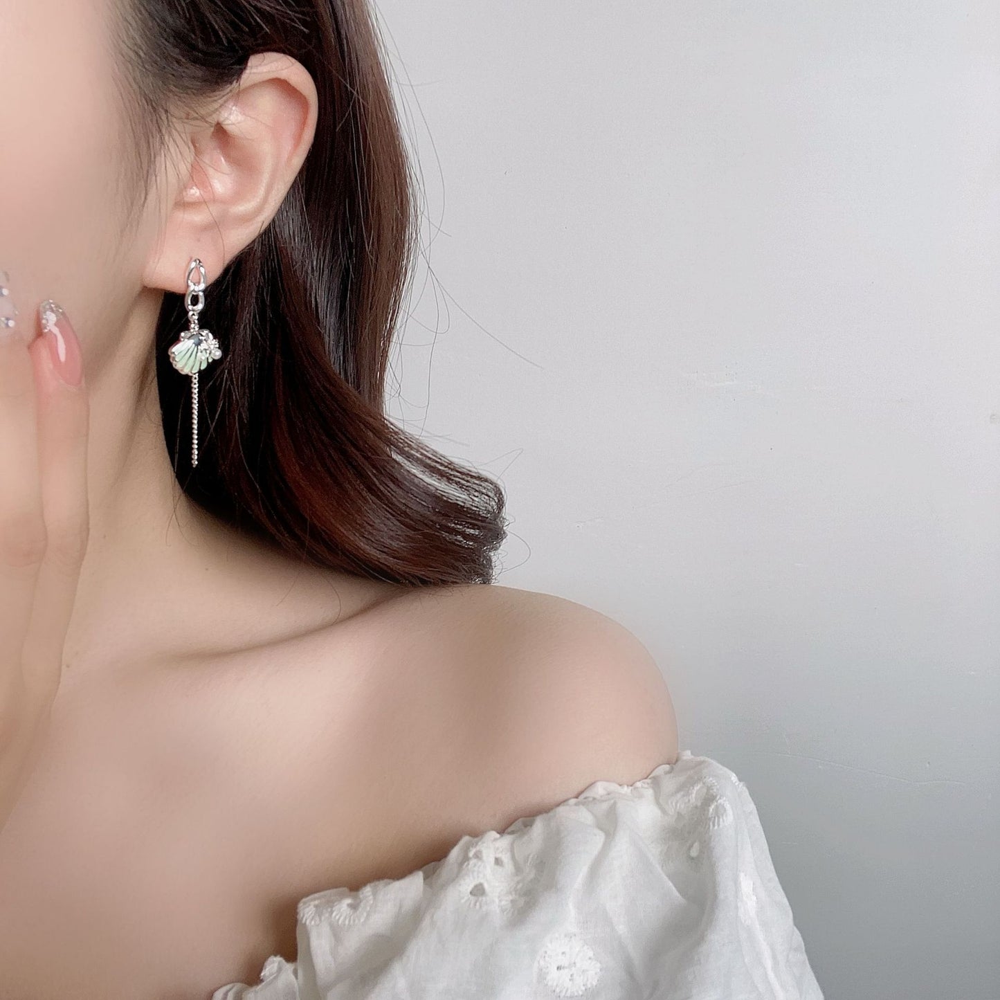 G&R Elegant Long Tassel Earrings925Silver Earrings Niche Design Earrings