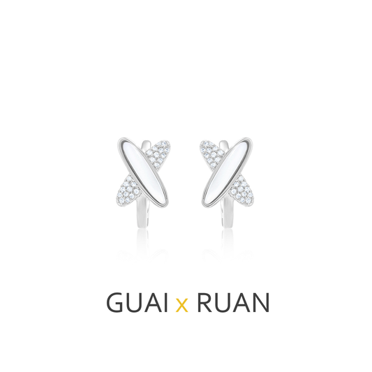 G&R Elegant Stud Earrings925Earrings high-end summer earrings