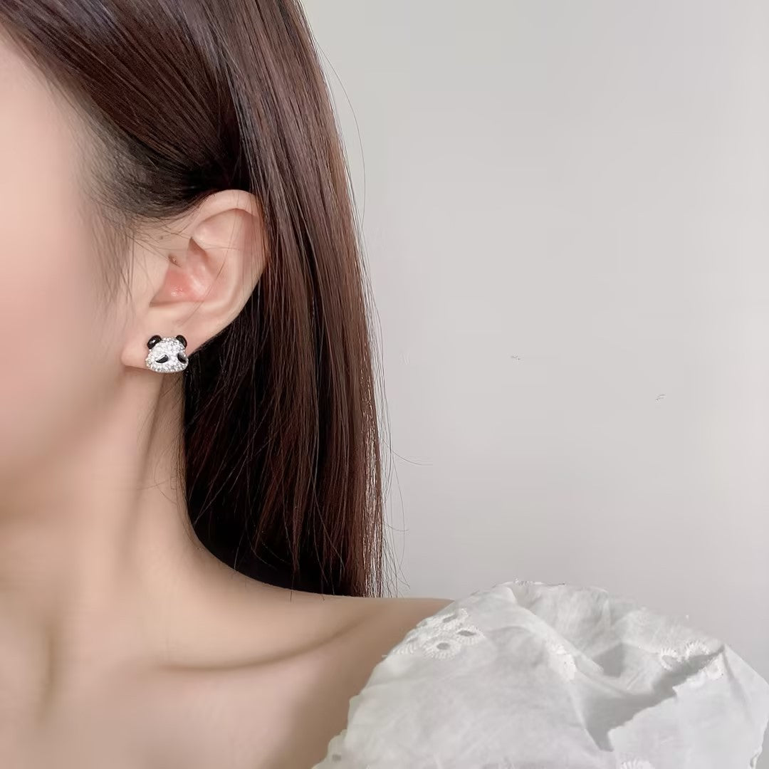 G&R Silver Stud Earrings925Earrings Light Luxury High-end Design Sense Niche Earrings for Women