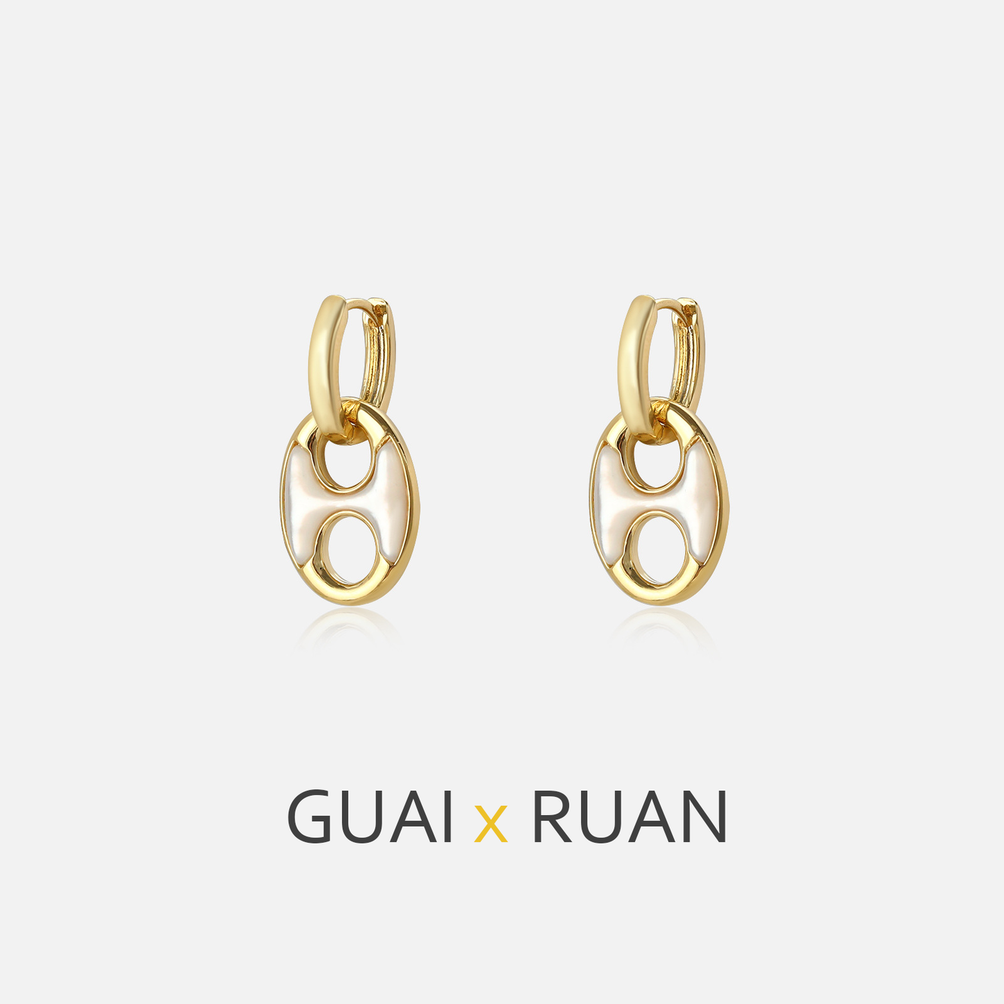 G&R Eardrops925Silver Ear Buckle Commuting Earrings Niche High-End Feel Earrings