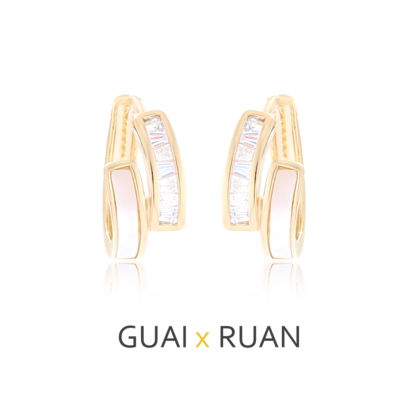 G&R Natural Shell Earrings Niche High-End Earrings