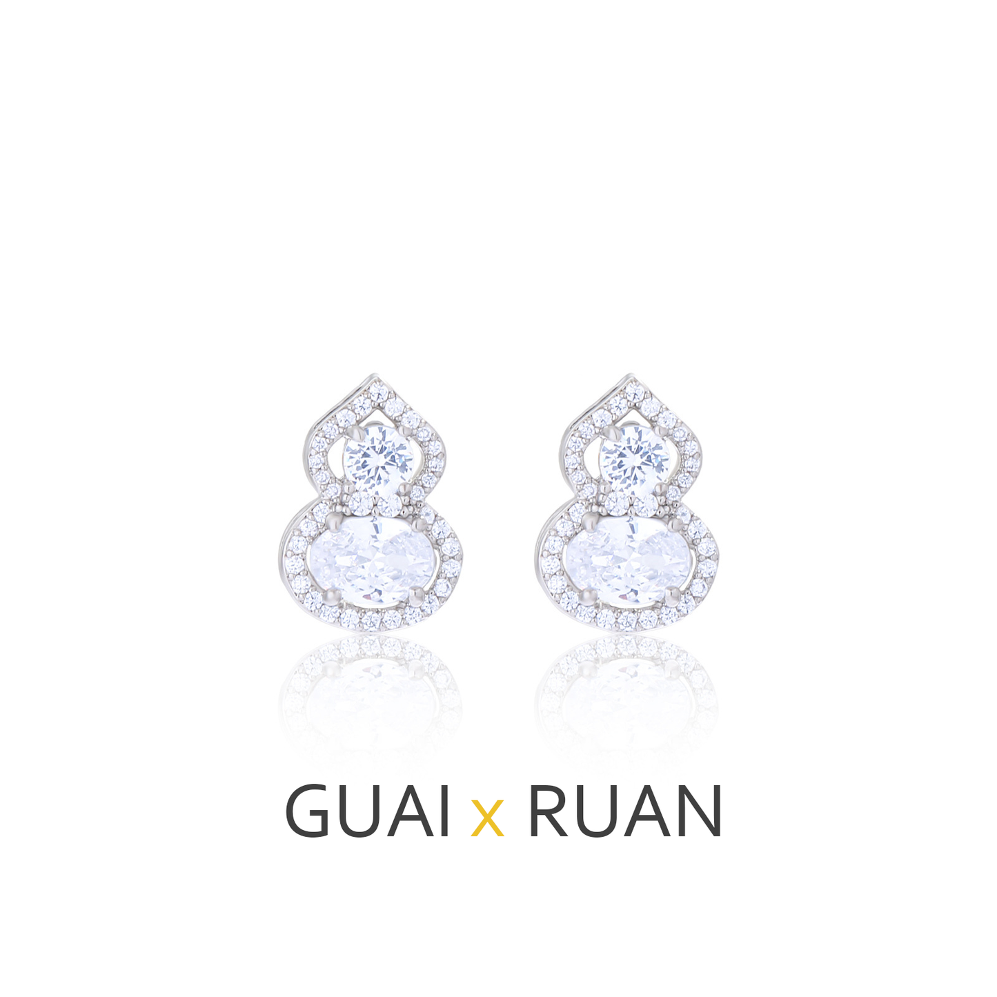 G&R Gourd Earrings925High-end Fashion Earrings Light Luxury
