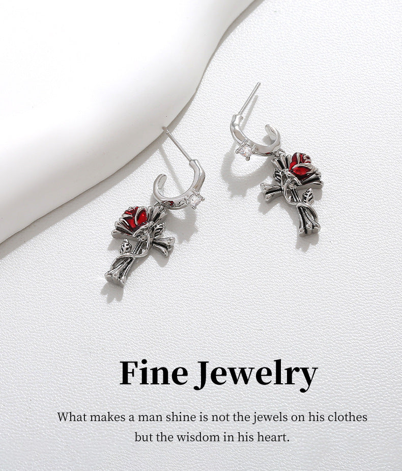G&R Earrings, earrings, light luxury, high-end earrings for women925Silver Needle