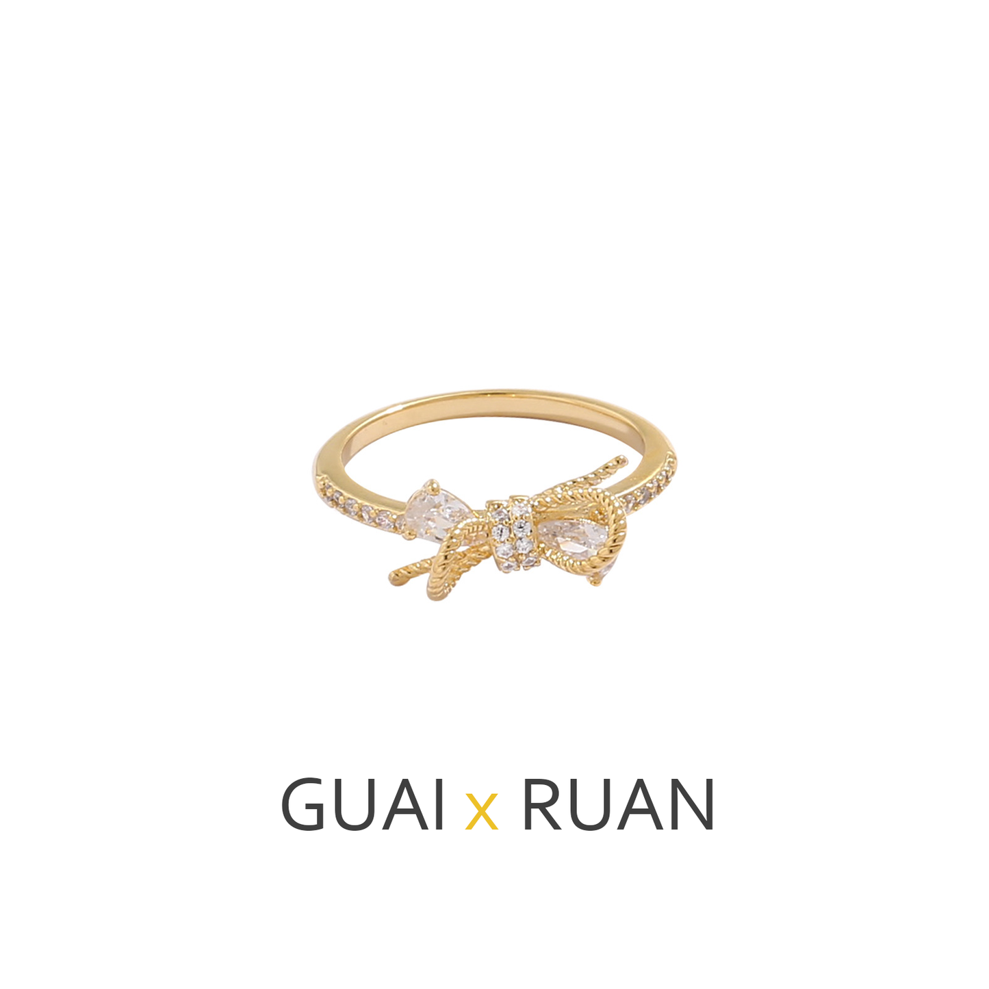 G&R Closed Ring Elegant Ring for Women Niche High-end925Silver Index Finger Ring