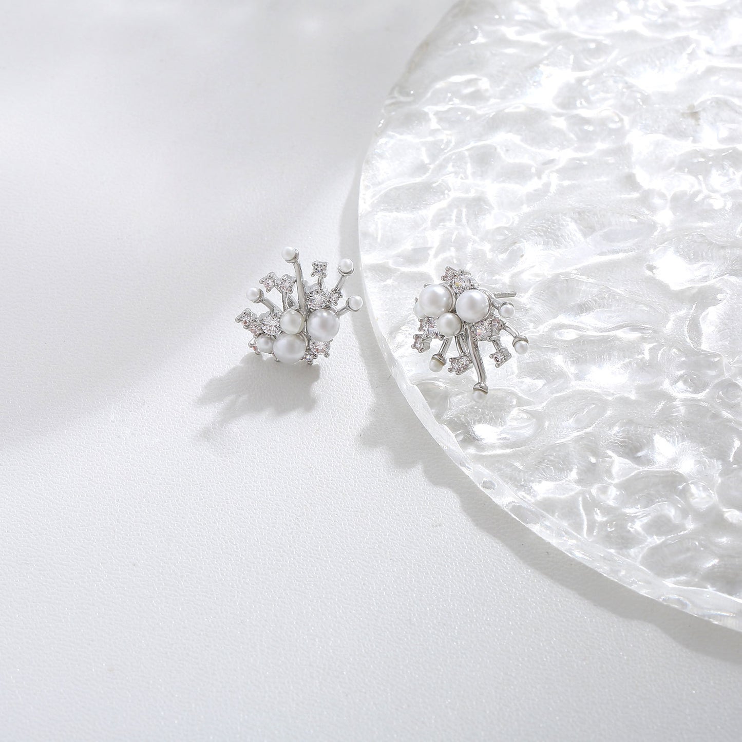 G&R Original Design Earrings925Silver Brilliant Nebula