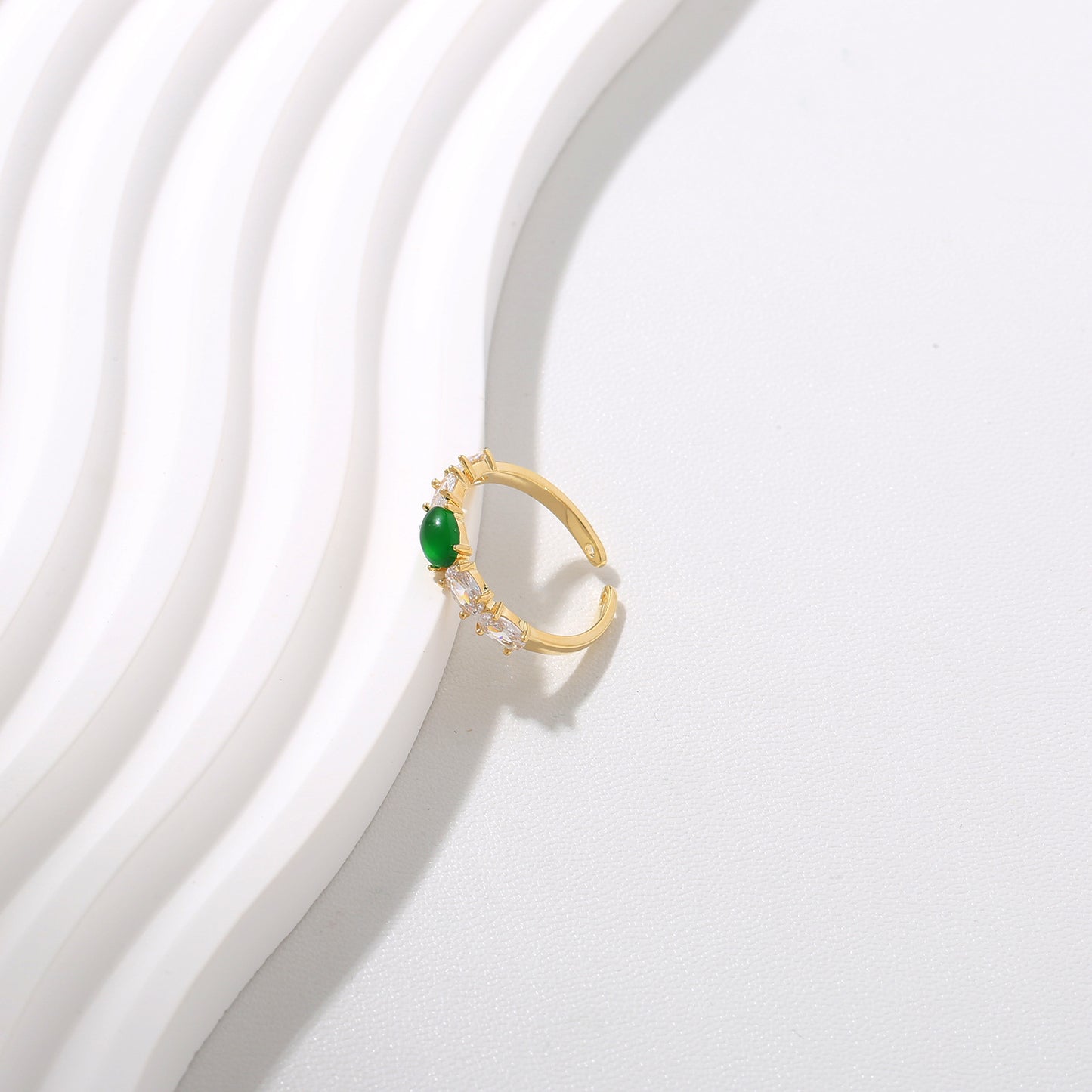 G&R Ring Temperament925Ring Personality Fashion Index Finger Ring for Women