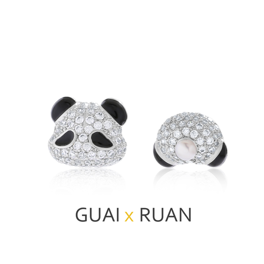 G&R Silver Stud Earrings925Earrings Light Luxury High-end Design Sense Niche Earrings for Women