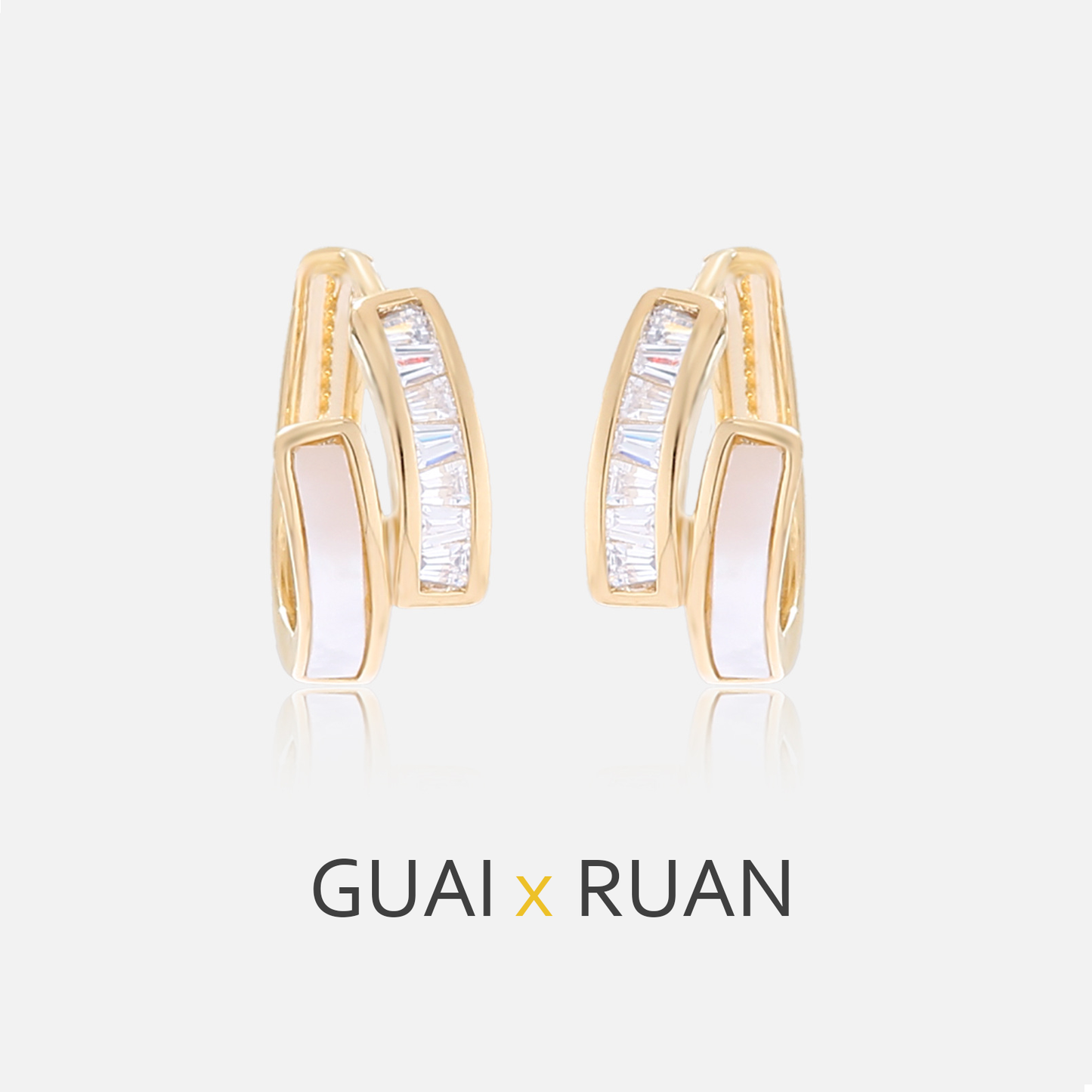 G&R Natural Shell Earrings Niche High-End Earrings