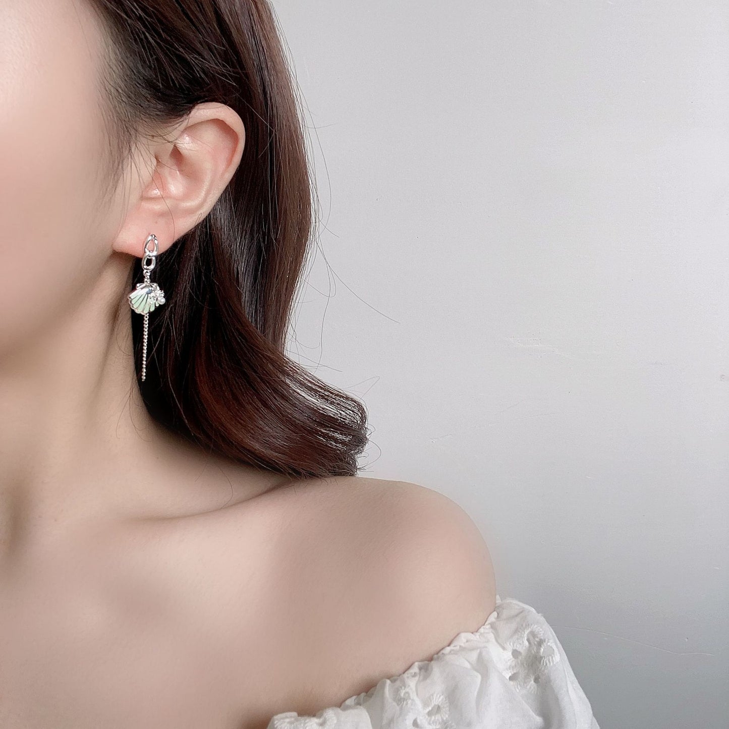 G&R Elegant Long Tassel Earrings925Silver Earrings Niche Design Earrings