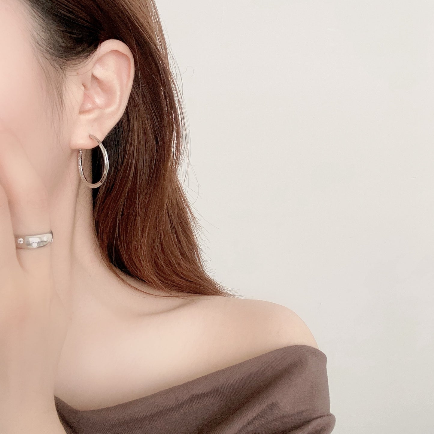 G&R Large Hoop Earrings925Silver Earrings