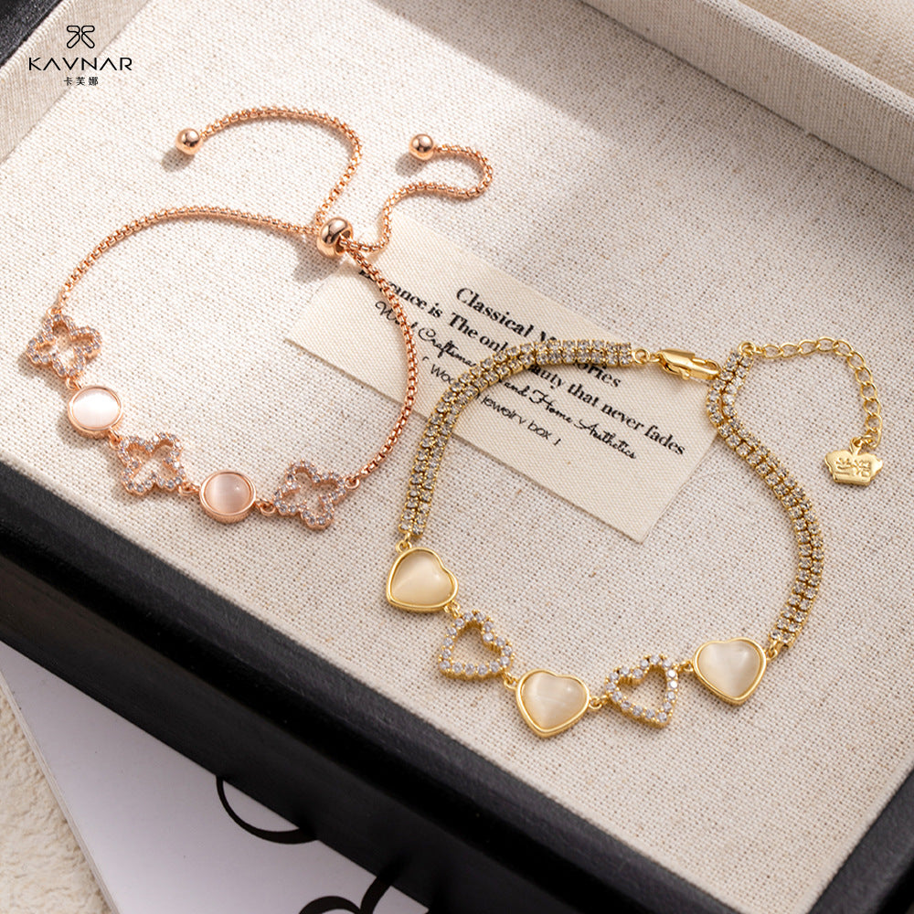 G&R Bracelet for Women Versatile High-End Feel Bracelet925Jewelry